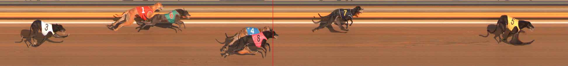 Race result finish photo